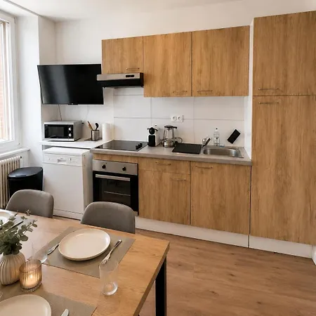 L'escale D'alsace, Modern 2-bedroom With Parking And Train Station Daire Mulhouse