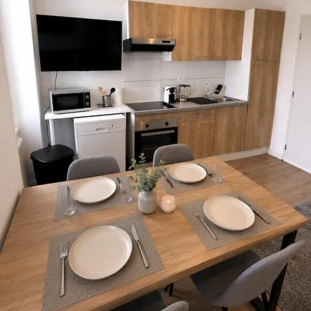 Daire L'escale D'alsace, Modern 2-bedroom With Parking And Train Station Mulhouse